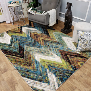 Area Rugs,Aiza Modern New Trend Antique Chevron 5'3" x 7'3" Bohemian Area Rug,MUSALLA® Masjid Mosque Carpets Prayer Runner Rugs