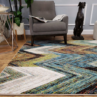 Area Rugs,Aiza Modern New Trend Antique Chevron 5'3" x 7'3" Bohemian Area Rug,MUSALLA® Masjid Mosque Carpets Prayer Runner Rugs