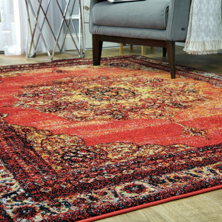 Area Rugs,Aiza Modern New Trend Antique Medallion 5'3" x 7'3" Bohemian Area Rug,MUSALLA® Masjid Mosque Carpets Prayer Runner Rugs