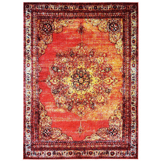 Area Rugs,Aiza Modern New Trend Antique Medallion 5'3" x 7'3" Bohemian Area Rug,MUSALLA® Masjid Mosque Carpets Prayer Runner Rugs