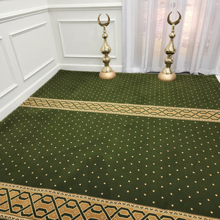 ARAFAT EssenceEase™ Masjid Carpet: Simple Sophistication for Revered Space