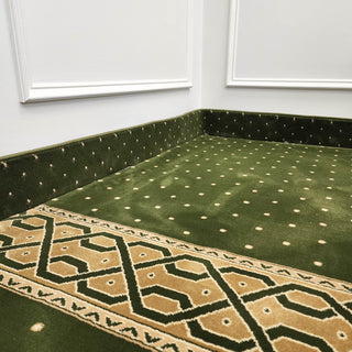 ARAFAT EssenceEase™ Masjid Carpet: Simple Sophistication for Revered Space