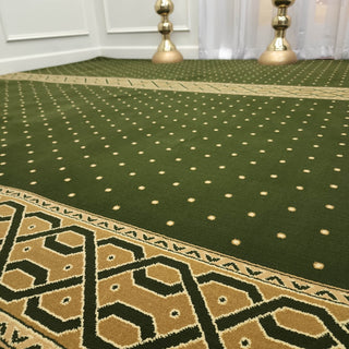 ARAFAT EssenceEase™ Masjid Carpet: Simple Sophistication for Revered Space