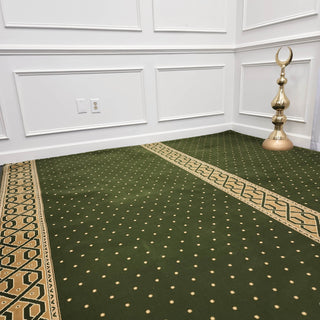 ARAFAT EssenceEase™ Masjid Carpet: Simple Sophistication for Revered Space