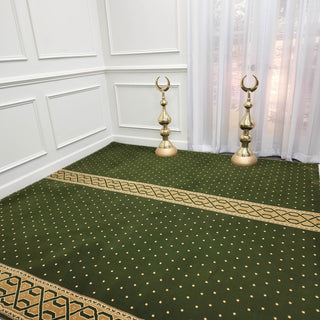 ARAFAT EssenceEase™ Masjid Carpet: Simple Sophistication for Revered Space