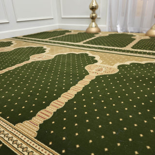 MADINA 8 ft x 8 ft Ready-to-use for Prayer Masjid Carpet Rug