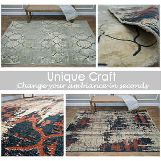 Reversible Hand Made Silky Chenille Yarn Antique Oriental Kilim Boho Persian Area Rug 5'3'' x 7'3'' - 5X8 Area