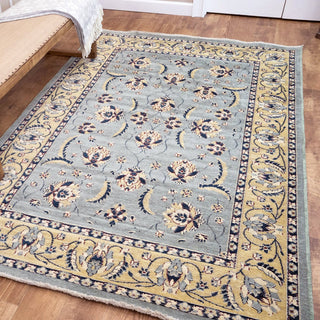 Reversible Hand Made Silky Chenille Yarn Persian Mahal Area Rug 5'3'' x 7'3'' - 5X8 Area