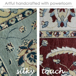 Reversible Hand Made Silky Chenille Yarn Persian Mahal Area Rug 5'3'' x 7'3'' - 5X8 Area