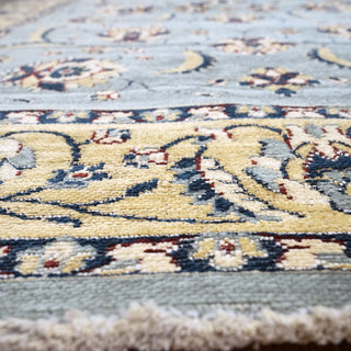 Reversible Hand Made Silky Chenille Yarn Persian Mahal Area Rug 5'3'' x 7'3'' - 5X8 Area