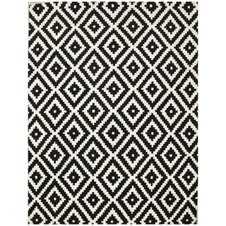 Area Rugs,Wool Area Rug Wool Black/White Indoor Geometric Moroccan,MUSALLA® Masjid Mosque Carpets Prayer Runner Rugs