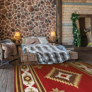 Area Rugs,Wool Area Rug Wool Red/Brown Indoor Tribal Southwestern,MUSALLA® Masjid Mosque Carpets Prayer Runner Rugs